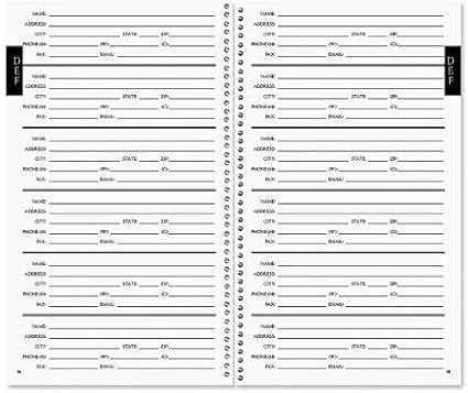 Current Mediterranean Citrus Address Book-94 Pages;Small 5" x 8-1/2" Size for Purse or Office,Spiral Bound Soft Cover Organizer for Contacts,Addresses,Email, & Phone Numbers + 50 Replacement Stickers