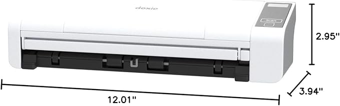 Doxie Pro DX400 - Duplex Document Scanner and Receipt Scanner for Home and Office with Amazing Software for Mac and PC