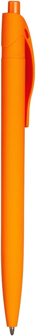 BallPoint Pens, 50 Pack (BLACK Ink),Bulk Pens, Orange Barrel, Click Pens for Office Home and School, Retractable Ballpoint Pens, Medium Point, 1.00MM (Orange)