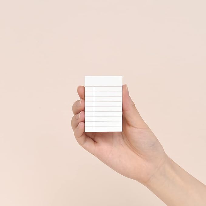 Monolike Basic Line Orange Sticky-it - 6p Set Self-Adhesive Memo Pad 50 Sheets