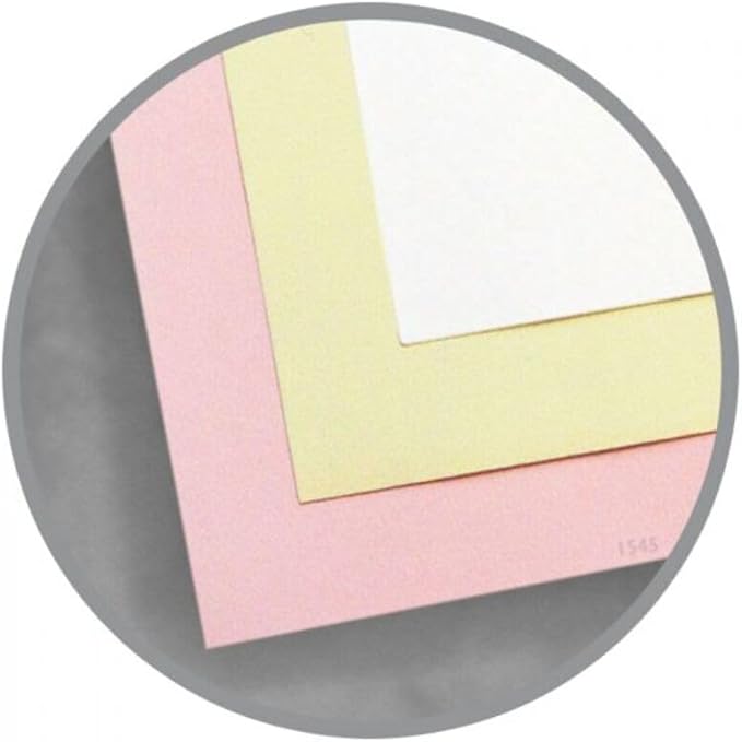 Limited Papers (TM), Carbonless Sheets, Superior, Pre Collated, Multi part, Bond Finish. (3-Part Straight 8.5 x 14, White/Canary/Pink (5910), 20 Reams)