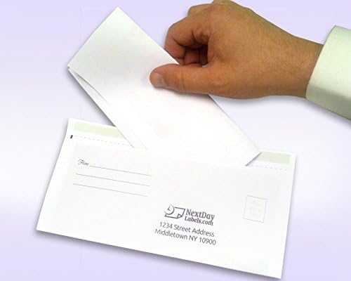 NextDayLabels Form and Envelope Combination (8-1/2 x 14 Inch, Pack of 250)