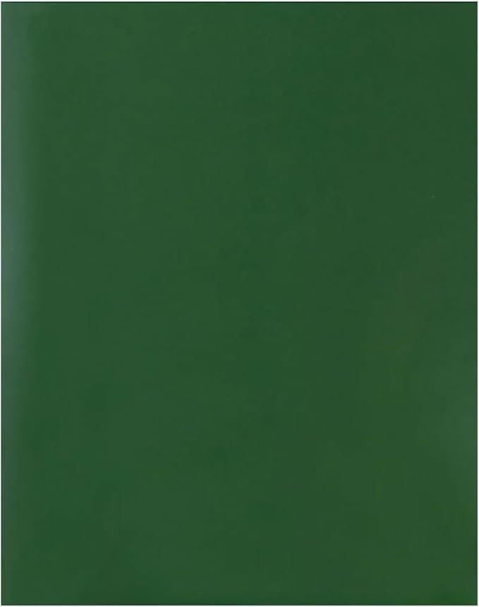 JAM PAPER Custom Printed Semi-Gloss Folders with Round Corner Pockets - Personalized Logo & Text - 10 pt C2S - Green - 250/Pack