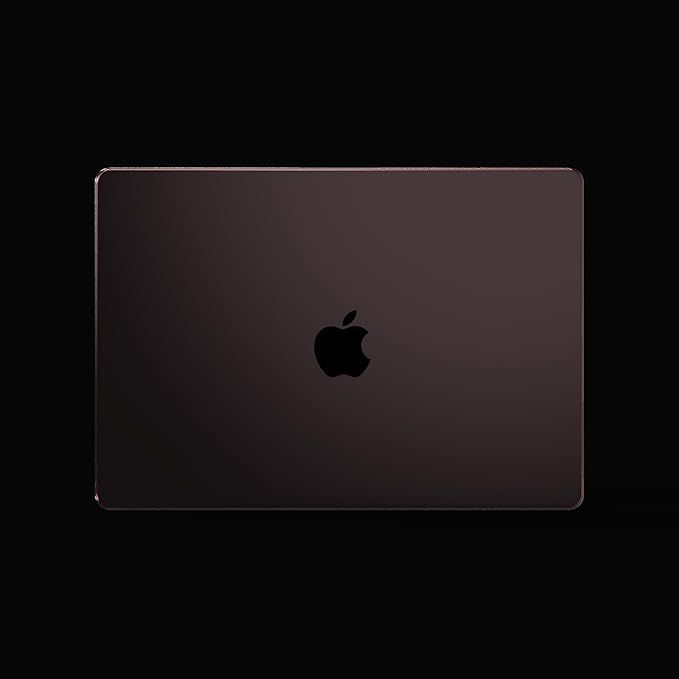 KEROM Black Clear Case for MacBook Air 13 inch 2025-2022 M4 M3 M2 A3240 A3113 A2681, Ultra Thin Plastic Hard Shell & Keyboard Cover for MacBook Air 13.6 inch Case M4 M3 M2, Crystal Clear Black