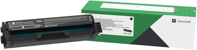 Lexmark C331HK0 Black High Yield Return Program Toner Cartridge 2-Pack for C3326, MC3326