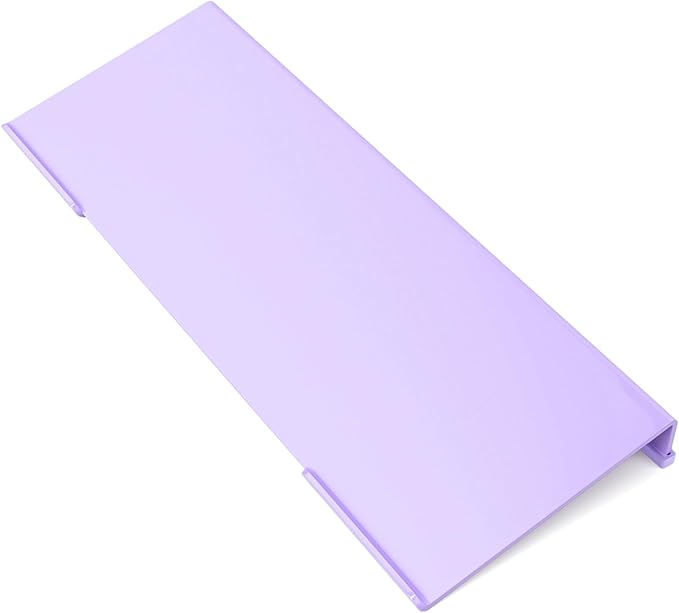 WINFFOR Comfortable Computer Keyboard Stand - Ergonomic Keyboard Riser Acrylic Tilted Keyboard Holder for Easy Typing&Working at Home Office - Fits All Keyboard Sizes - 17'' Wide (Purple)