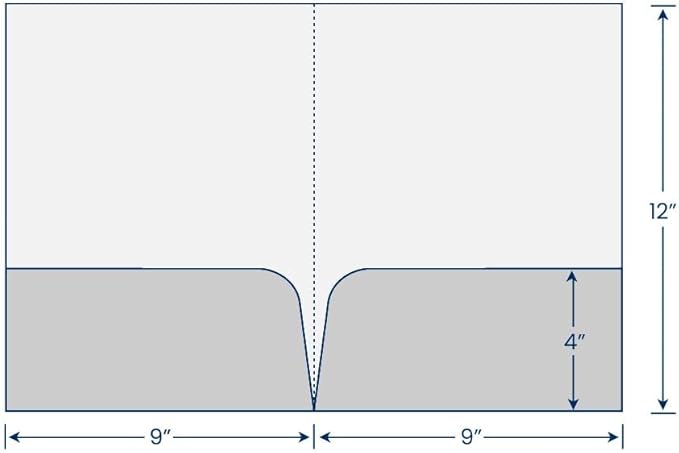 JAM PAPER Custom Printed Semi-Gloss Folders with Round Corner Pockets - Personalized Logo & Text - 12pt C1S - White - 100/Pack