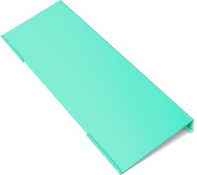 WINFFOR Comfortable Computer Keyboard Stand - Ergonomic Keyboard Riser Acrylic Tilted Keyboard Holder for Easy Typing&Working at Home Office - Fits All Keyboard Sizes - 17'' Wide (Lake Blue)