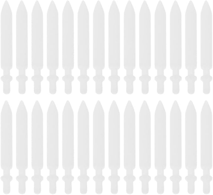 50pcs Acrylic Paint Marker Nibs - 0.7mm Replacement Nylon Tips for Oil Based & Acrylic Markers - Paint Pen Refill Nibs for Artists Art Supplies