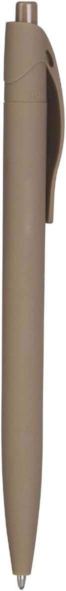 BallPoint Pens, 50 Pack (BLACK Ink),Bulk Pens, Brown Coffee Barrel,Click Pens for Office Home and School, Retractable Ballpoint Pens, Medium Point, 1.00MM (Brown/Coffee)