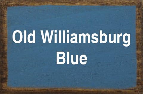 Sawdust City Small Bookcase 3 Shelves (Old Williamsburg Blue)