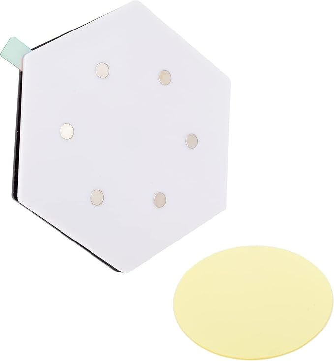 Kichwit Privacy Sign, Do Not Disturb Sign, Please Knock Sign, In a Meeting Sign, 5 Inches, Silver