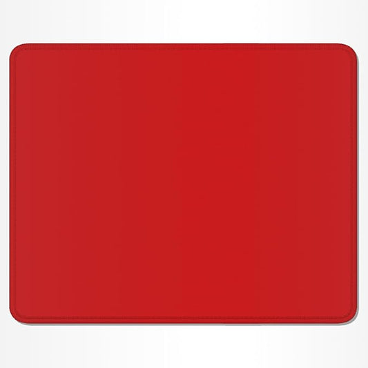 Auhoahsil Red Mouse Pad, 12 x 10 Inch Square Mousepad, 3mm Thick Rubber Mouse Mat with Pretty Design, Premium-Textured Non-Slip for Gaming Work Office Wireless Mouse Men Women