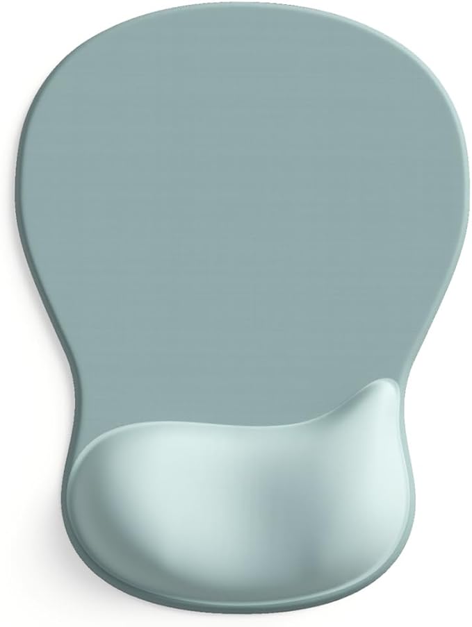 ErgoComfort Gel Wrist Rest Mouse Pad-Ergonomic Office Mousepad with Wrist Support-Non-Slip, Design Desk Accessories Mat for Home&Game Decor (06Azure Dream)