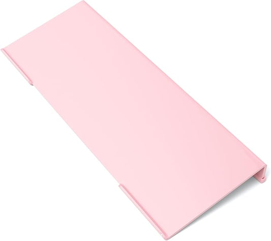 WINFFOR Comfortable Computer Keyboard Stand - Ergonomic Keyboard Riser Acrylic Tilted Keyboard Holder for Easy Typing&Working at Home Office - Fits All Keyboard Sizes - 17'' Wide (Lightpink)