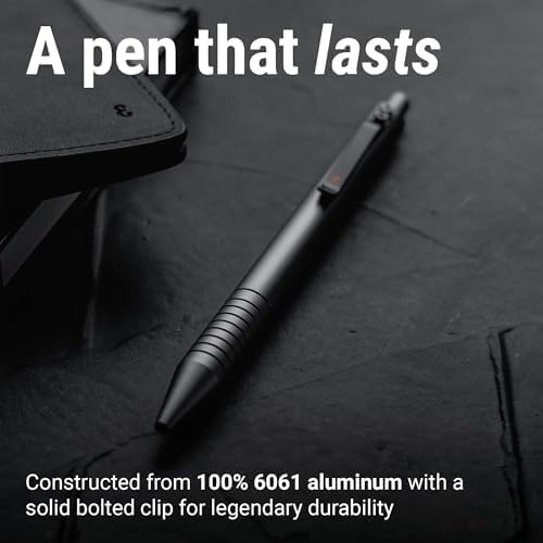 Everyman Grafton Pen and Pencil Set, Aegean | Premium EDC Metal Gel Ink Ballpoint Pen + Mechanical Pencil | Refillable Executive Writing Tools for Office, Business, Men’s Gift & Daily Use