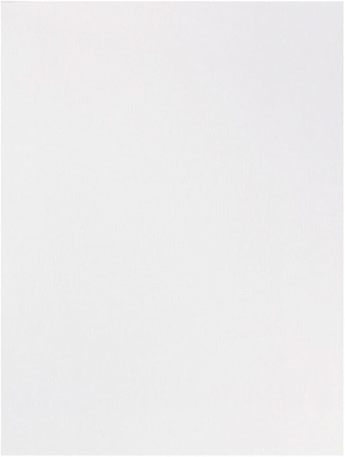 LUXPaper 9" x 12" Presentation Folders | Two Pocket | White Linen | 100lb. Cover | 10 Qty