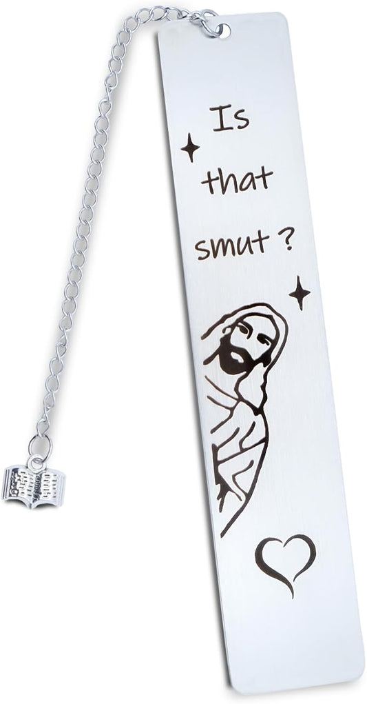 is That Smutt Bookmark Funny Reading Gifts for Women Novelty Gag Gift for Female Friend Bookish Nerd Booklover Adult Friends Book Club Christmas Gifts for Men Stocking Stuffers for Her