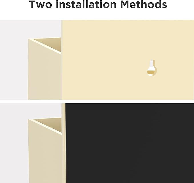 Magnetic Dry Erase Marker Holder Wall Mount, Acrylic 10 Slots Whiteboard Marker Holder for School, Office and Home, Eraser, Marker and Whiteboard Cleaner Not Included, Beige