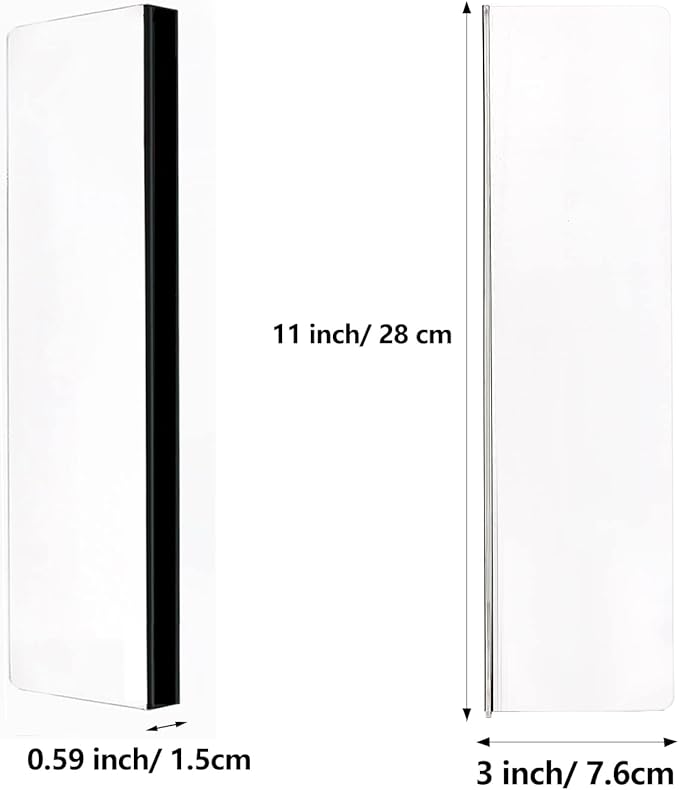 2 Pack Computer Monitor Memo Board for No Edge Monitors,Monitor Sticky Note Holder,Office Desk Decor for Women Man,Home Office Desk Computer Accessories