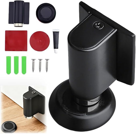 Door Wedge Stopper,2026 New Magnetic Doors Stoppers for Bottom of Door,No Drill Invisible Doorstops for Inside Door,Heavy Duty Invisible Door Stop, Magnetic Doors Catch Holder to Keep Doors Open