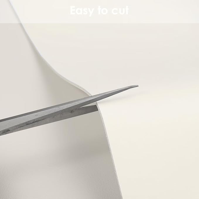 Leather Dresser Cover,1.8mm Thick,10x43 Inch,Dresser Protector Top,Dresser Top Protector,Dresser Cover Top,Dresser Top Cover,Dresser Cover Top for Bedroom.(White+White,10x43)