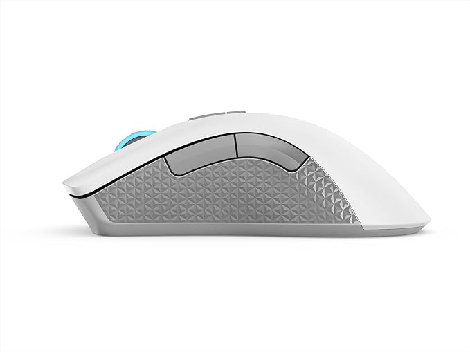 Lenovo Legion M600 RGB Wireless Gaming Mouse – 16,000 DPI, 9 Programmable Buttons, 200-Hour Battery Life, 50-Million Clicks Durability – Ambidextrous Computer Mouse (Stingray)