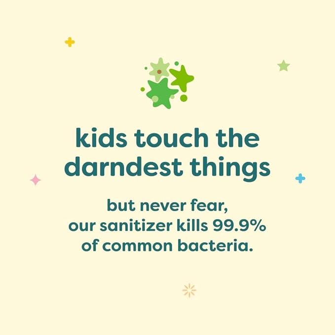 Babyganics Alcohol-Free Foaming Hand Sanitizer, Pump Bottle, Mandarin, 8.45 oz, 3 Pack