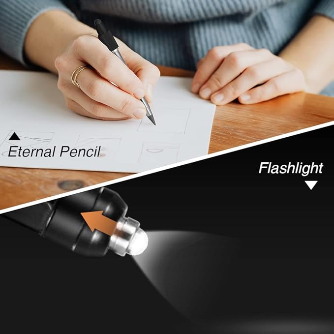 Dad Gifts for Fathers Day, 2PCS Multitool Pen, Stocking Stuffers for Mens Gifts for Him Husband, Father's Day for dad, Birthday for Men, Tools Cool Gadgets,Office Gift