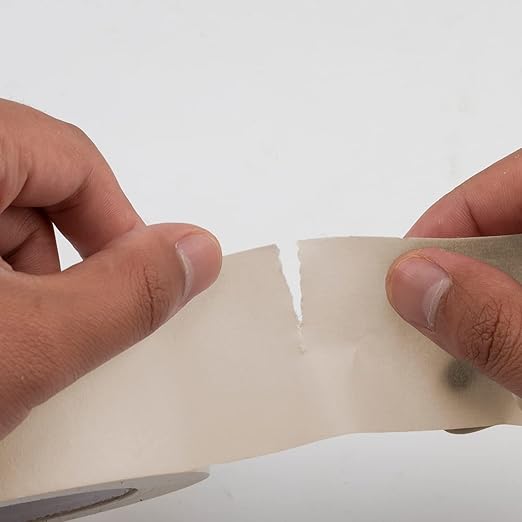 Lichamp Masking Tape 2 inch Wide, 2 Pack General Purpose Masking Tape Beige, White Tapes for Painting, Arts, Crafts, 2 inch x 55 Yards x 2 Rolls (110 Total Yards)