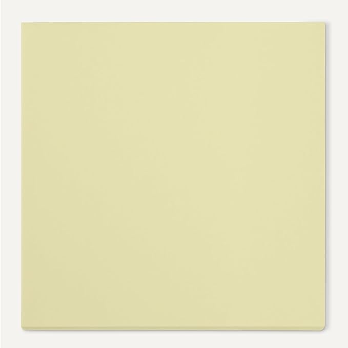 Amazon Basics Square Sticky Notes, Self-Stick Pads, Pack of 5, 3 x 3 inches, Yellow