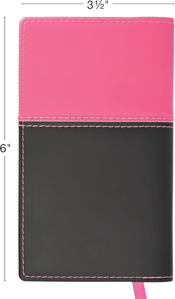 2026 Pocket Planner/Pocket Calendar and Pen, 3.5"x6": Includes 14 Months (November 2025 - December 2026) / 2026 Weekly Planner/Weekly Agenda/Monthly Calendar Organizer (Pink/Black)