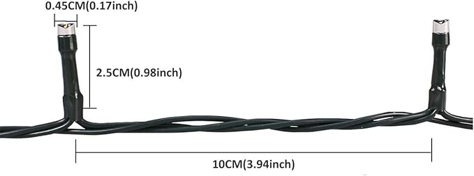 100-1000 LED Christmas Lights, Low Voltage Fairy String Lights with 8 Modes, Ideal for Xmax Tree, Garden, Home, Party, Halloween Festival Deco (Warm White, 200 LEDs)