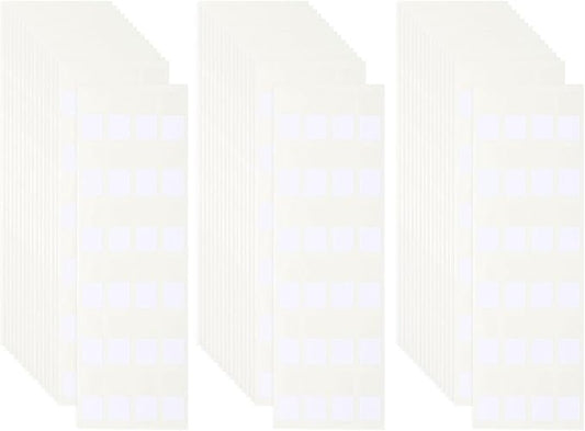 PATIKIL Clear Index Sticky Tabs, 720 Pcs Small Transparent Sticky Notes Bookmarks Planner Stickers Page Tabs for Office Notebooks File Folder Ledger Book, White