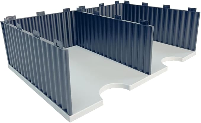 Ultimate Office TierDrop Riser Storage Base Lifts Your Sorter 5 Inches Off of The Work Surface for Easier Unobstructed Access to The Lower Compartments and Easy Access to Frequently Used Supplies…