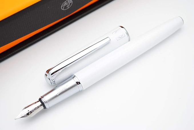 Picasso 916 Malage Fountain Pen M Nib Original Box (White)