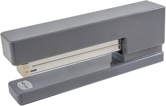 JAM PAPER Modern Desk Stapler - Gray - Sold Individually