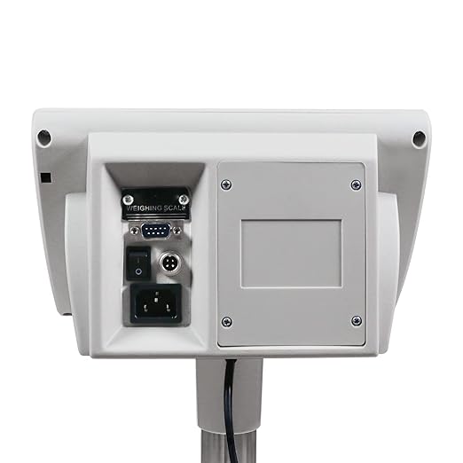 U.S. Solid Bench Scale - 350 lb x 0.002 lb Stainless Steel Postal Package Shipping Scale Digital Bench Platform Balance with 16 inch x 20 inch Platform, Lb/Kg