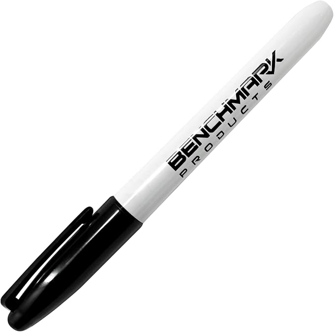 Suite Benchmark Products Permanent Markers, Black, Sterile and Irradiated, 10 Markers/Pack (Retractable)