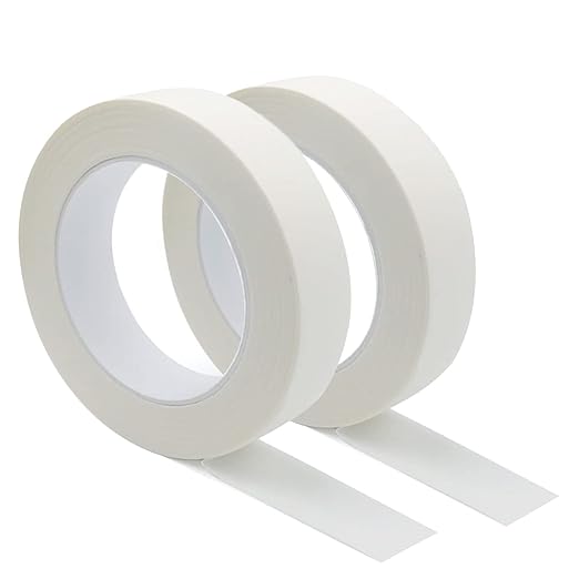 Masking Tape 1 Inch wide, 12 Rolls Painters Tape, Painter's Painting with Multi-Surface Adhesive Backing for Artist DIY Crafts, Arts, Decorations, Wall Painting 1 Inch x 55 Yards (660 Yards Total)