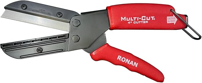 Ronan Multi-Cut 401 Cutting Tool - Wood, Box, Branch, Plant, Plastic, Rope, Leather, Linoleum, Rubber Cutter, DIY Utility All Purpose Multi-Cutting Device