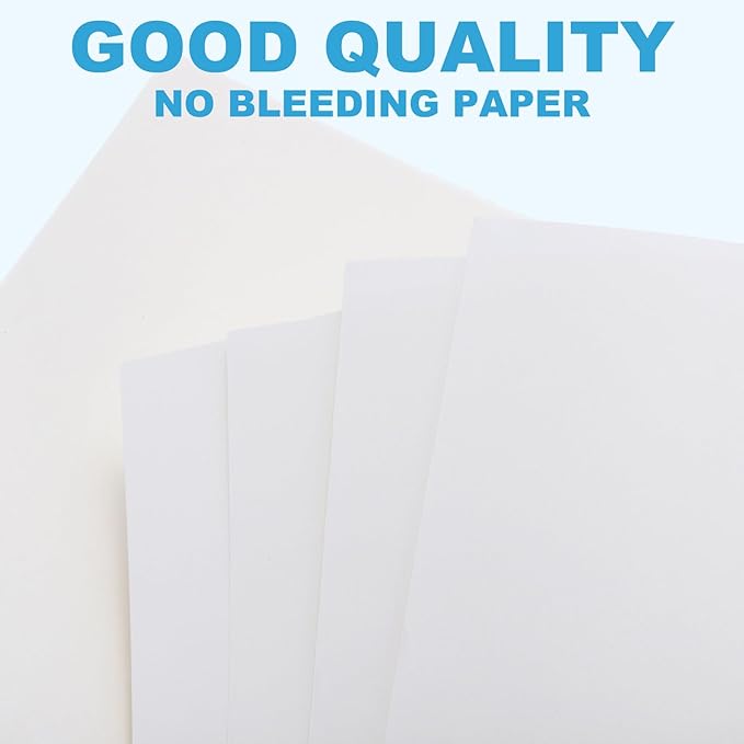 PATIKIL B5 Blank Refill Paper, Loose Leaf Paper 9 Hole Planner Refills for 9 Ring Refillable Binder Notebook Paper Filler Planner Inserts Office Diary Journals, 160 Sheets/320 Pages, White