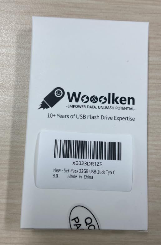 USB C Flash Drive 32GB 5 Pack, Wooolken USB 3.0 Dual Drive Type-C Thumb Drive OTG Memory Stick Compatible with iPhone 16/15, Android Smartphone/Tablets/Computers