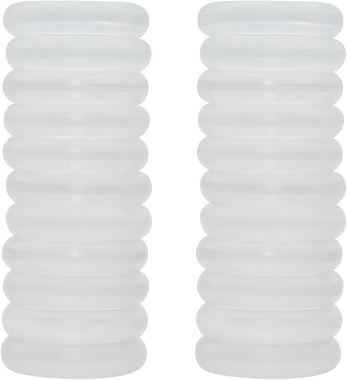 ¾-Inch Translucent Plastic Discbound Expansion Discs for Custom Notebook and Planner - Compatible with Circa, Arc, TUL (Set of 22)