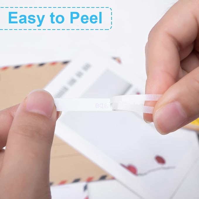 MarkDomain 3-Pack 9mm Label Tape TZe-221 Replacement for Brother TZe TZ Tape 9mm 0.35" Laminated White Label Maker Tape TZe221 TZ221 Work with Ptouch PT H100 H110 D210 D400AD 1290