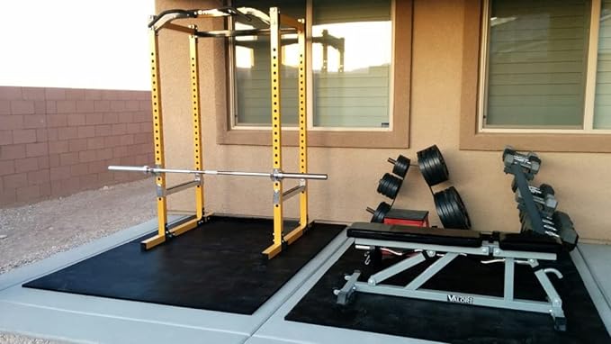 American Floor Mats - Horse/Stable Mats - Heavy Duty Stall Mats - Thick, Durable Rubber Flooring Solid Black 1/2" Thick – 4' x 50' Roll