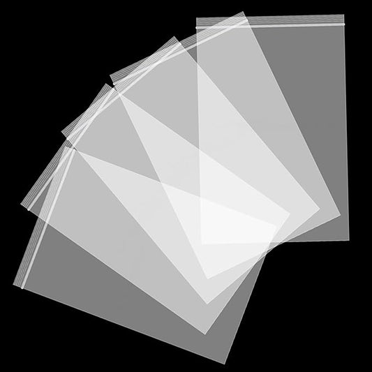 160Pcs 5x7 Inch Clear Zip Bags, Small Plastic Baggies for Jewelry, Food, Crafts, Packaging, DIY, Storage