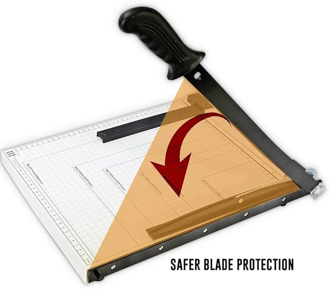 Manual Paper Trimmer Model 829-3 B4 (14.9″ x 11.8″) Guillotine Cutter