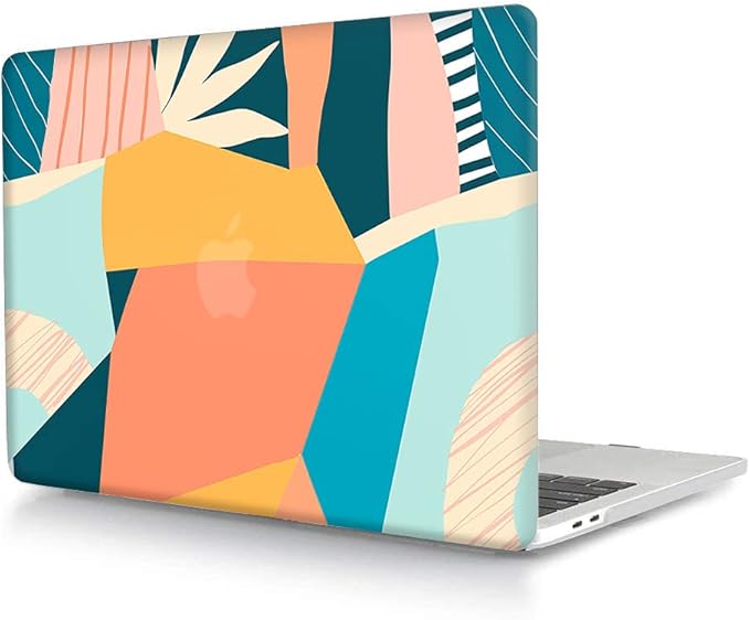 Case Compatible with MacBook Pro 16 Inch 2021 M1 Pro/Max Model A2485, Protective Plastic Laptop Hard Shell Case with Keyboard Cover Skin for MacBook Pro 16'' with Touch ID - Colored Pattern