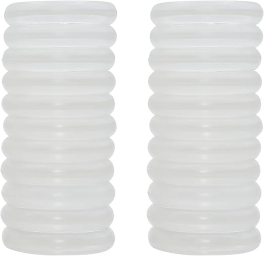 1-Inch Translucent Plastic Discbound Expansion Discs for Custom Notebook and Planner - Compatible with Circa, Arc, TUL (Set of 22)